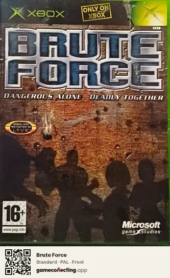Brute Force Xbox, PAL box front