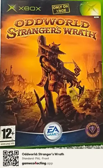 Oddworld: Stranger's Wrath Xbox, PAL box front