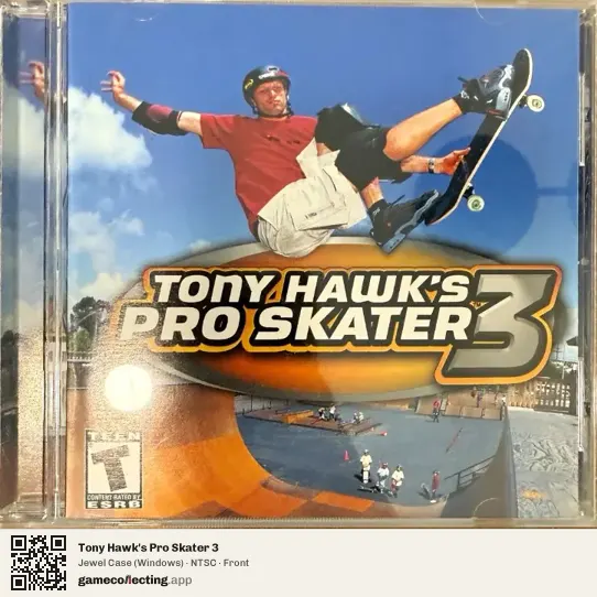 Tony Hawk's Pro Skater 3 Computer, NTSC box front