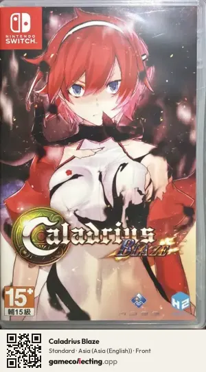 Caladrius Blaze Nintendo Switch, Asia (English) box front