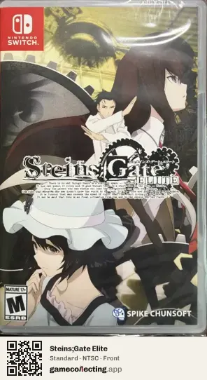 Steins;Gate Elite Nintendo Switch, NTSC box front