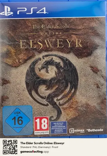 The Elder Scrolls Online: Elsweyr PlayStation 4, Germany box front