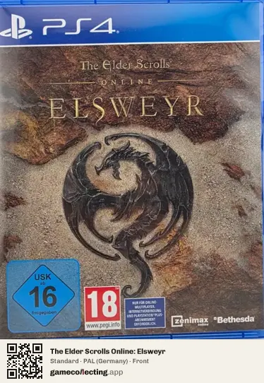 The Elder Scrolls Online: Elsweyr PlayStation 4, Germany box front