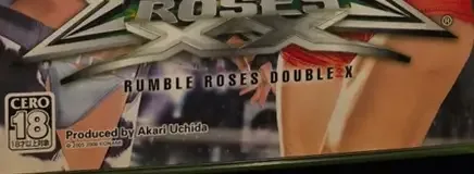 Rumble Roses XX, the CERO letter on its front