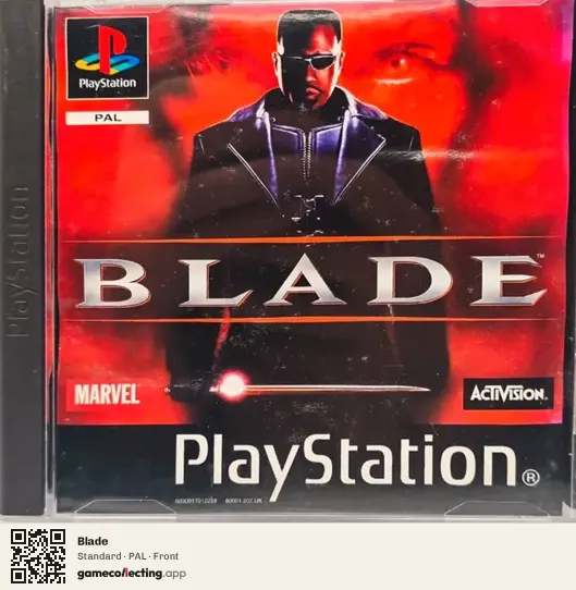 Blade PlayStation, PAL box front