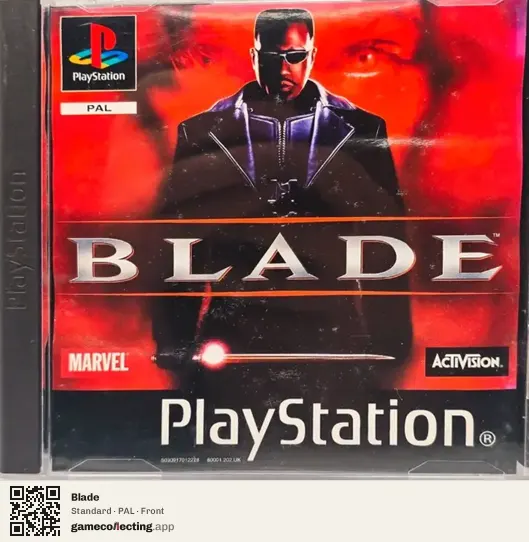 Blade PlayStation, PAL box front