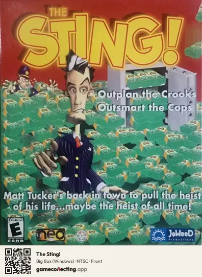 The Sting! Computer, NTSC box front