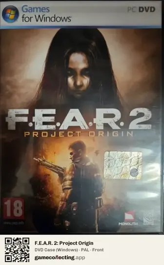 F.E.A.R. 2: Project Origin Computer, PAL box front