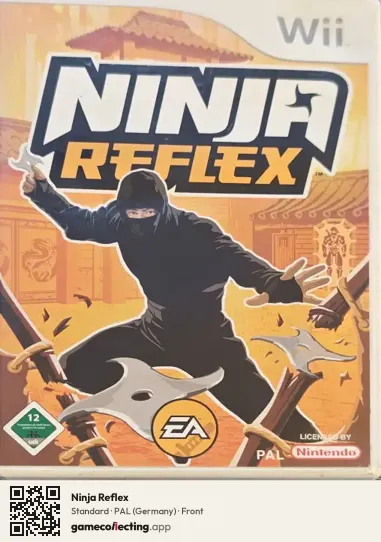 Ninja Reflex Nintendo Wii, Germany box front