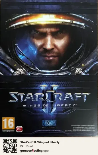 StarCraft II: Wings of Liberty Computer, PAL box front