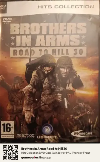 Brothers in Arms: Road to Hill 30 Computer, France box front