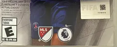 FIFA 23, the ESRB box on its front