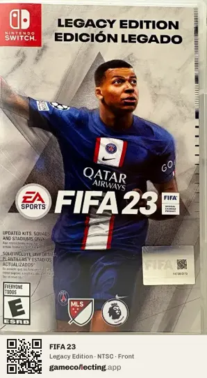 FIFA 23 Nintendo Switch, NTSC box front