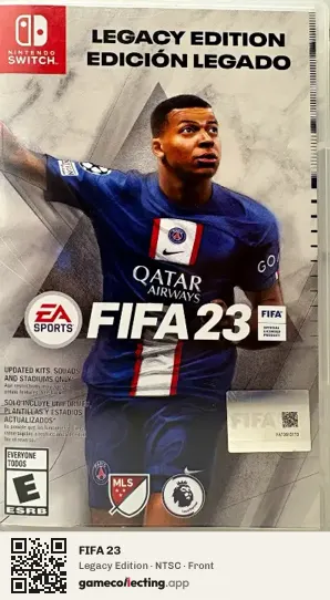 FIFA 23 Nintendo Switch, NTSC box front