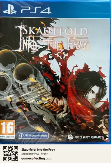 Skautfold: Into the Fray PlayStation 4, PAL box front