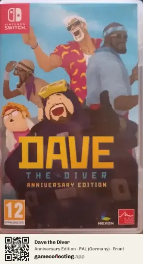 Dave the Diver Nintendo Switch, Germany box front