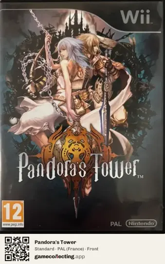 Pandora's Tower Nintendo Wii, France box front