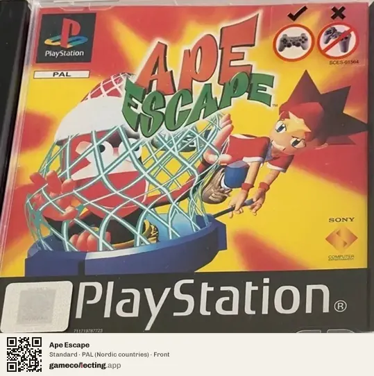 Ape Escape PlayStation, Nordic countries box front