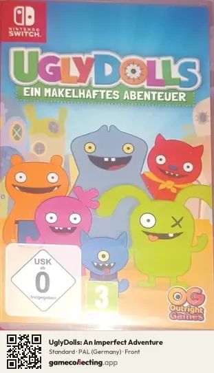 UglyDolls: An Imperfect Adventure Nintendo Switch, Germany box front
