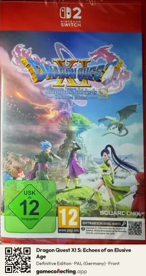 Dragon Quest XI S: Echoes of an Elusive Age Nintendo Switch 2, Germany box front