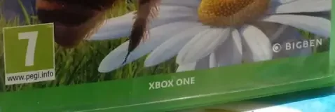 Bee Simulator, the PEGI square on its front