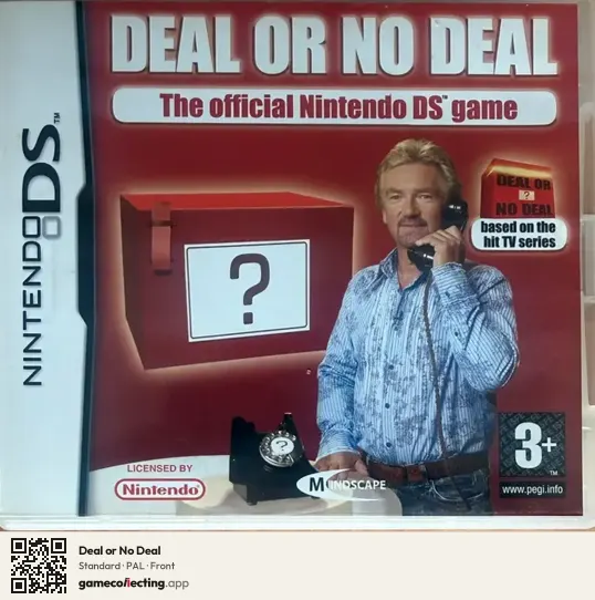 Deal or No Deal Nintendo DS, PAL box front