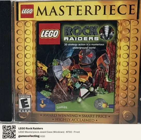 LEGO Rock Raiders Computer, NTSC box front