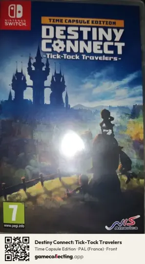 Destiny Connect: Tick-Tock Travelers Nintendo Switch, France box front