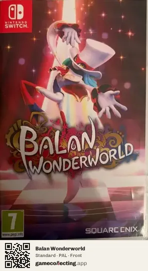 Balan Wonderworld Nintendo Switch, PAL box front