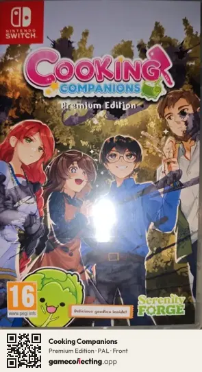 Cooking Companions Nintendo Switch, PAL box front