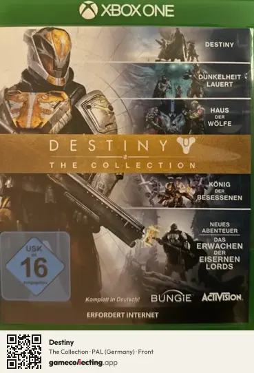 Destiny Xbox One, Germany box front