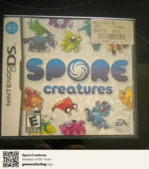 Spore Creatures Nintendo DS, NTSC box front