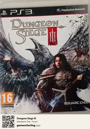 Dungeon Siege III PlayStation 3, PAL box front