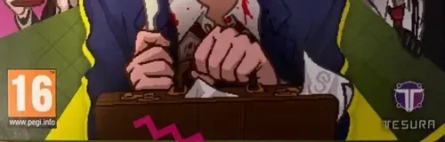 Yuppie Psycho: Executive Edition, the PEGI square on its front