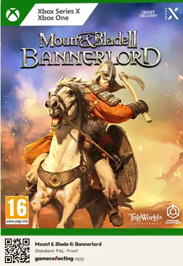 Mount & Blade II: Bannerlord Xbox Series X, PAL box front