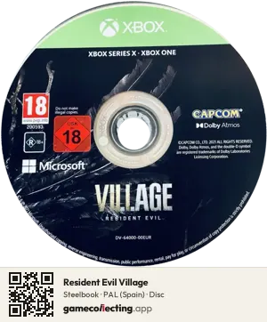 Resident Evil Village Xbox One, PAL disc
