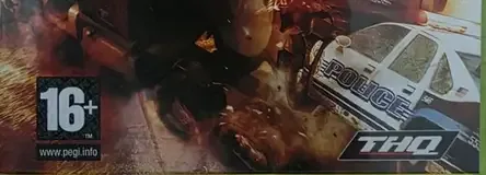 Stuntman: Ignition, the PEGI square on its front