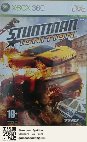 Stuntman: Ignition Xbox 360, PAL box front
