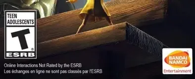 Little Nightmares, the ESRB box on its front