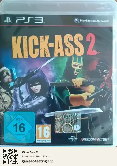 Kick-Ass 2 PlayStation 3, PAL box front