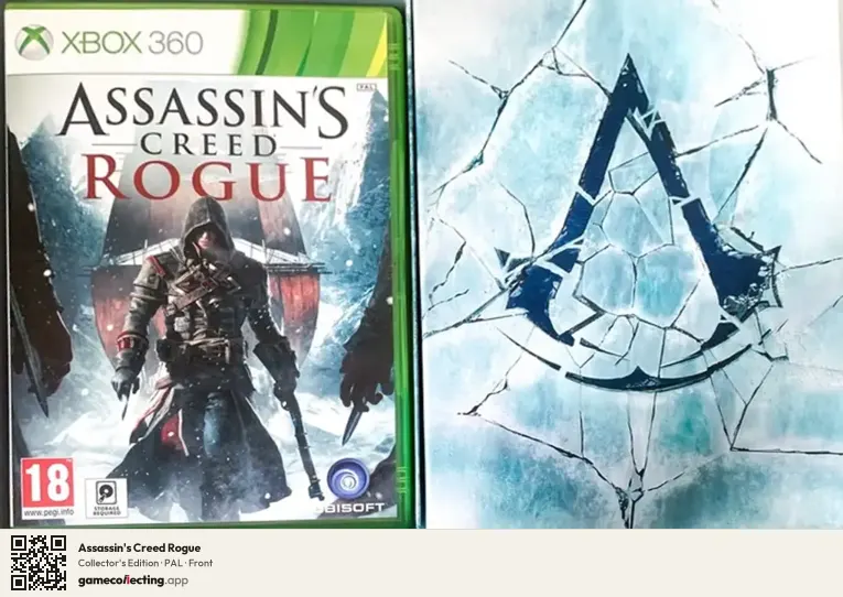 Assassin's Creed Rogue Xbox 360, PAL box front
