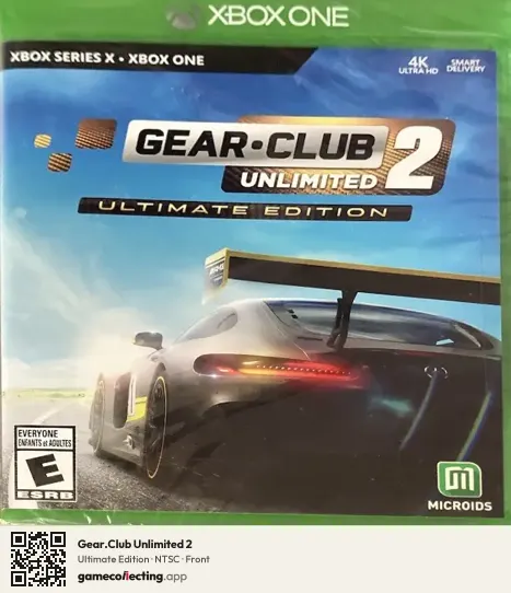 Gear.Club Unlimited 2 Xbox One, NTSC box front