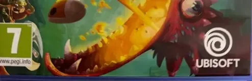 Rayman Legends, the PEGI square on its front