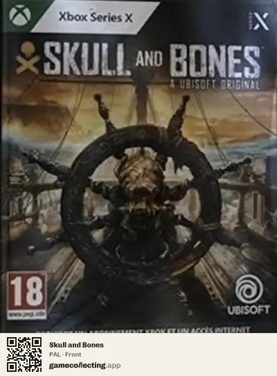 Skull and Bones Xbox Series X, PAL box front