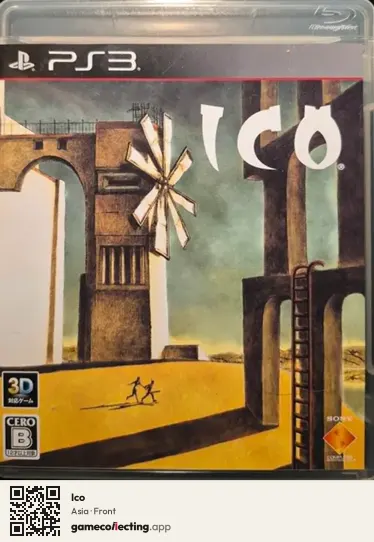 Ico PlayStation 3, Asia box front