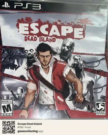 Escape Dead Island PlayStation 3, NTSC box front