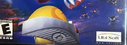 Rayman 3: Hoodlum Havoc, the ESRB box on its front