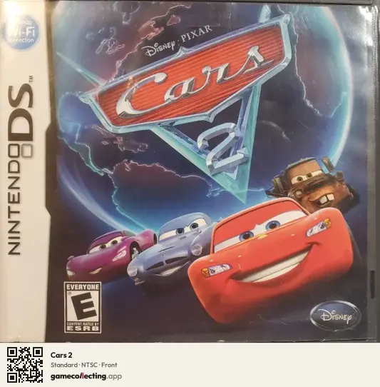 Cars 2 Nintendo DS, NTSC box front