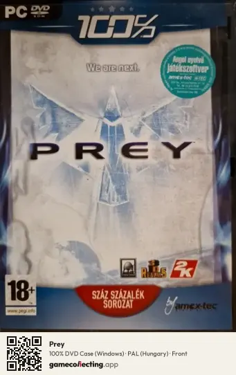 Prey Computer, Hungary box front