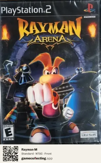 Rayman M PlayStation 2, NTSC box front